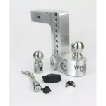 Weigh Safe Weigh-Safe 8 in. Drop Adjustable Class V Ball Mount with Built-in Hydraulic Scale thumbnail 1