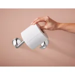 Moen Jansen Pivoting Toilet Paper Holder, Chrome Finish thumbnail 5