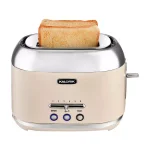 Kalorik Retro 2-Slice Wide Slot Toaster, Cream thumbnail 5