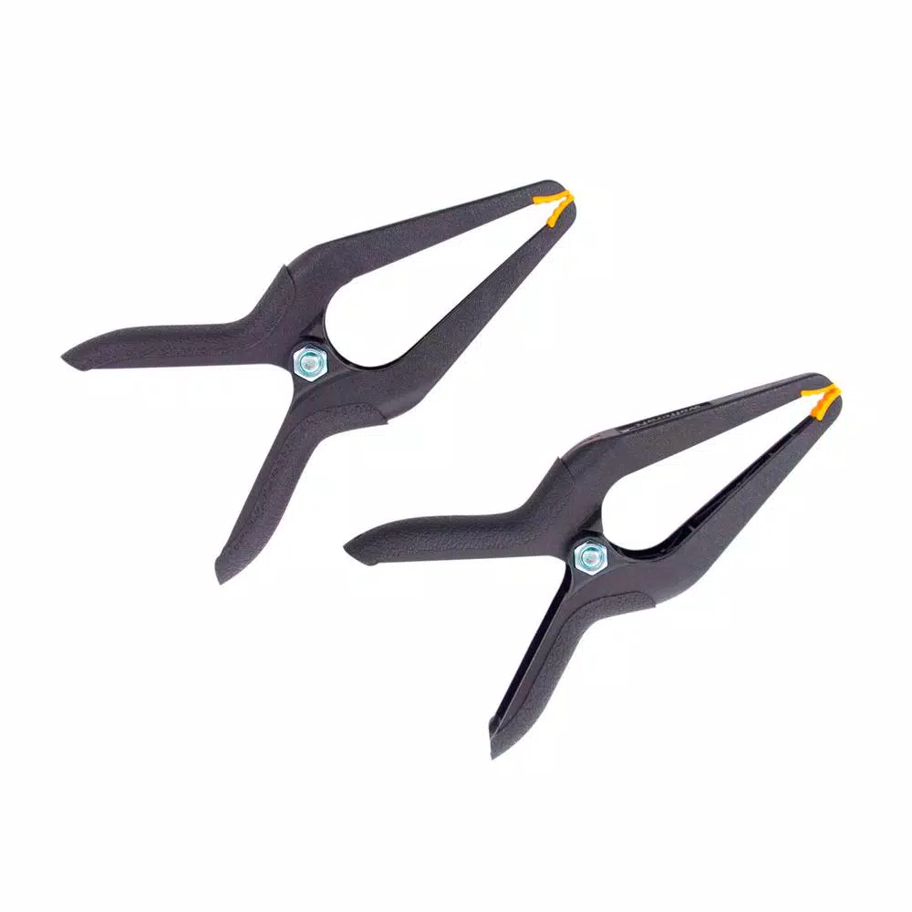 Wolfcraft 12-Piece Hobby Clamp Set - Spring, Ratchet, and Needle-Nose Clamps