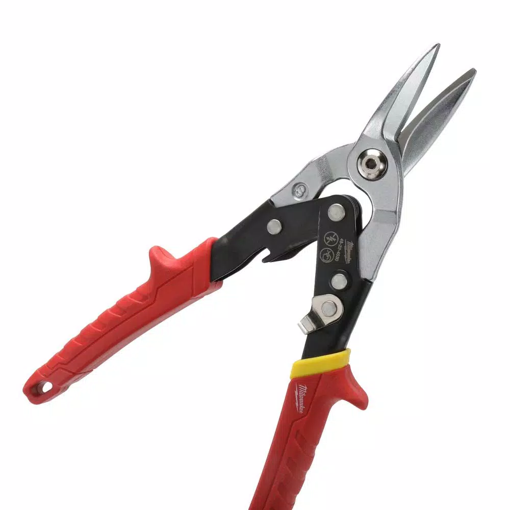 Milwaukee Aviation Snips 3-Pack and 8-Piece Screwdriver Set Bundle
