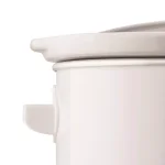 Brentwood Appliances Brentwood 8 Qt. White Slow Cooker with Removable Ceramic Pot and Glass Lid thumbnail 6