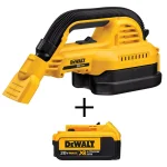 DEWALT 20V MAX Wet/Dry Portable Vacuum Kit with 4.0 Ah XR Lithium-Ion Battery thumbnail 1