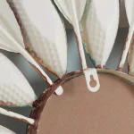 StyleWell Sunburst Art Deco Multi-Colored Metal Accent Mirror, 25.5 in. Diameter thumbnail 4