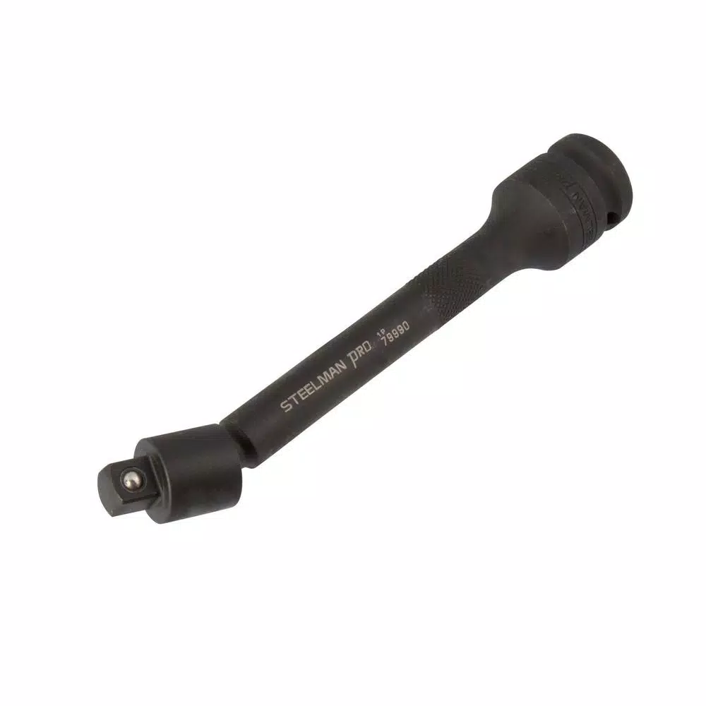 STEELMAN PRO 3-Piece Pinless Swivel Impact Extension Adapter Set, 1/2 in. Drive to 3/8 in. Drive