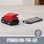 Skil PWRCore 20V Brushless 1/2 in. Cordless Impact Wrench Kit with 5.0 Ah Battery and PWRJump Charger thumbnail 5