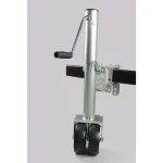 MaxxHaul 1500 lbs. Capacity Swing Back Trailer Jack with Dual Wheels, 26.5 in. to 38 in. Lift thumbnail 2
