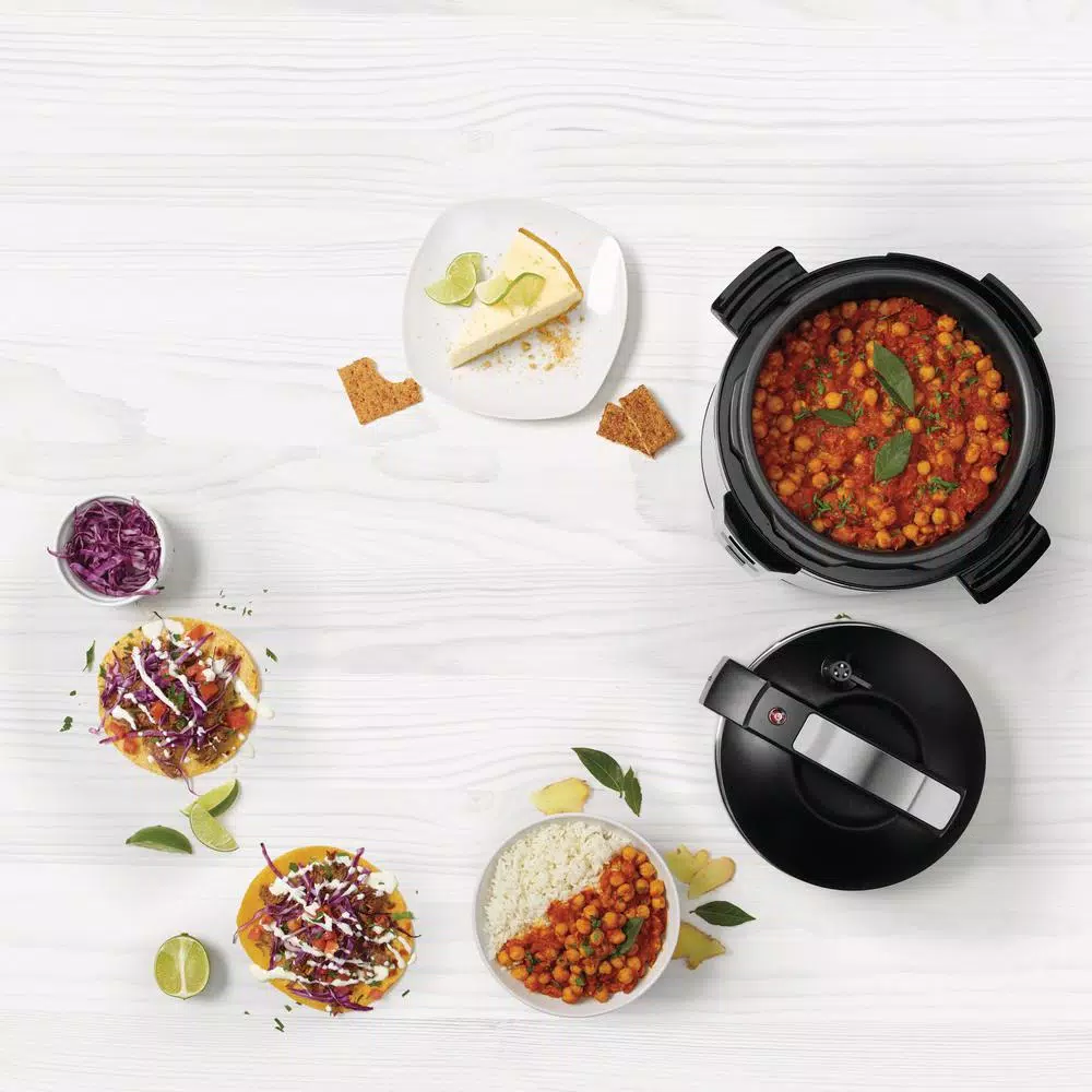Cuisinart 4 Qt. Brushed Stainless Steel Digital Pressure Cooker with 800W Power