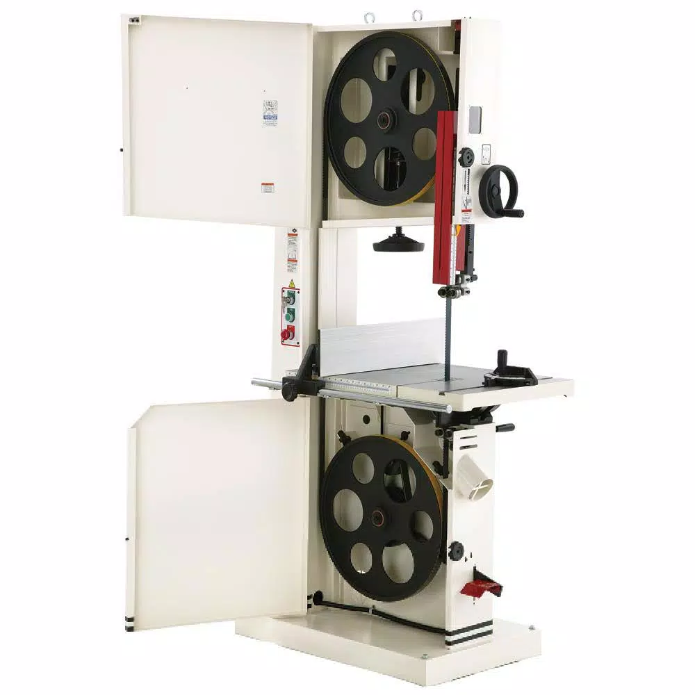 Shop Fox 21 in. Vertical Bandsaw with 5 HP Motor and Cast-Iron Table