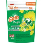 Gain Tide Pods Original Scent Laundry Detergent, 3-in-1 Liquid Pods, 35 Count thumbnail 2