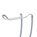 interDesign Axis Freestanding Toilet Paper Holder Plus in Chrome thumbnail 3