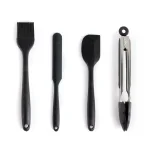 MegaChef 14-Piece Gray Silicone and Stainless Steel Kitchen Utensil Set thumbnail 7