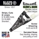 Klein Tools Hi-Viz Wire Stripper/Cutter with Glow-in-the-Dark Grips thumbnail 2