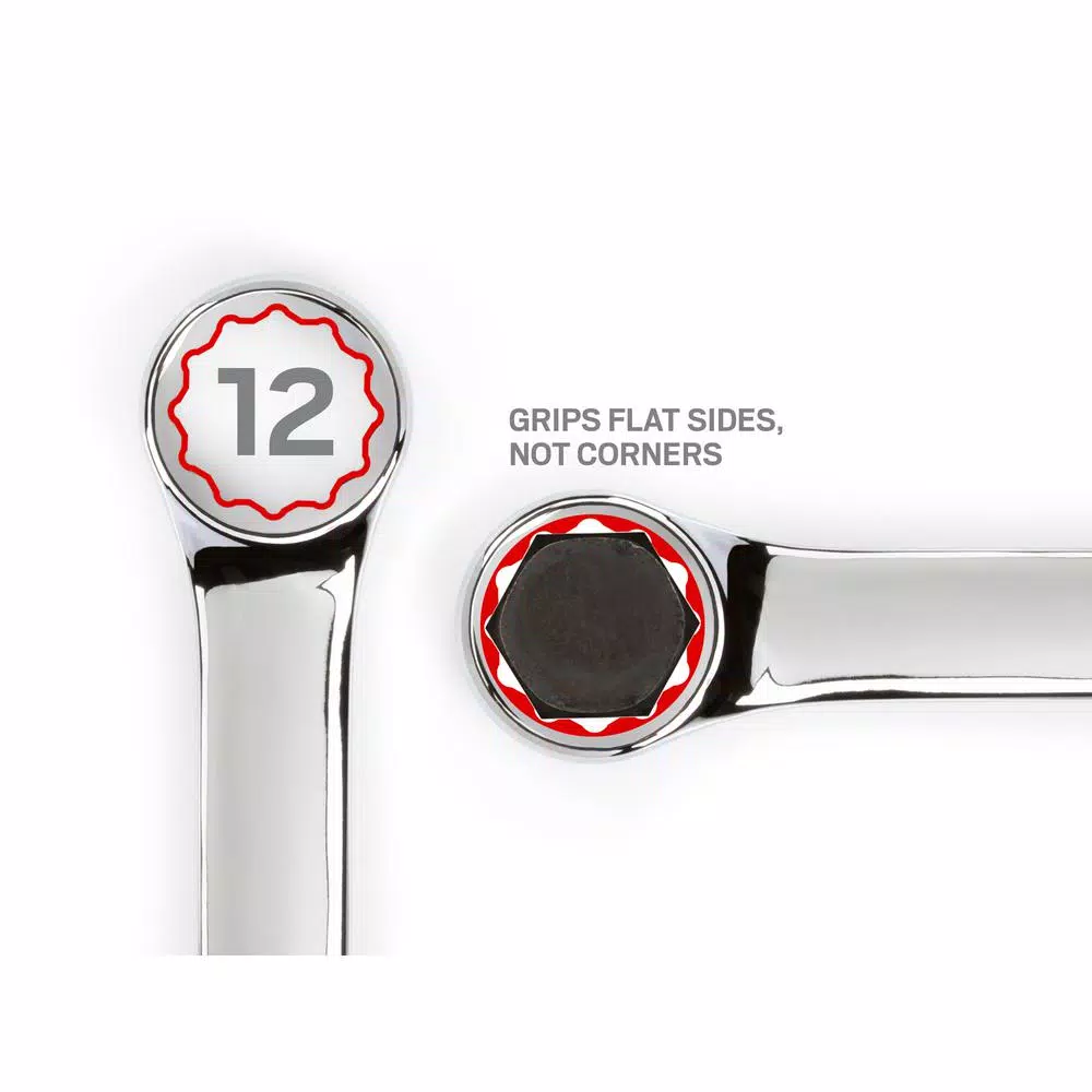 TEKTON 36 mm Combination Wrench, 12-Point Box End, Chrome Vanadium Steel