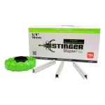 Stinger 5/8 in. StaplePac Collated Staples with 1 in. Plastic Caps, 2000 Count thumbnail 1