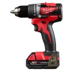 Milwaukee M18 18V Brushless Cordless Compact Drill and Impact Driver Combo Kit (2-Tool) with (2) 2.0Ah Batteries thumbnail 3