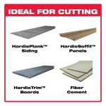 Diablo 7-1/4 in. 4-Tooth Polycrystalline Diamond (PCD) Tipped Fiber Cement Saw Blade thumbnail 2
