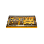 GEARWRENCH 94-Piece Metric and SAE Mechanics Hand Tool Set with EVA Socket Tray thumbnail 3