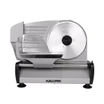 KALORIK 200W Professional Food Slicer with 7.5 in. Stainless Steel Serrated Blade, Silver thumbnail 3