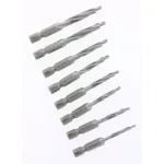 Ideal 6-Piece HSS Combination Drill/Tap Kit with Hex Shank thumbnail 2