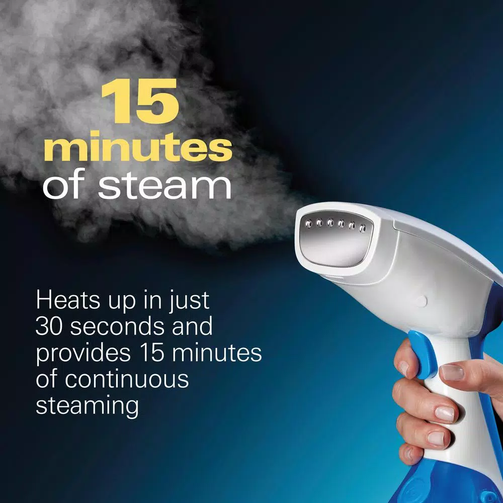 Hamilton Beach Handheld Garment Steamer, 1000W, White