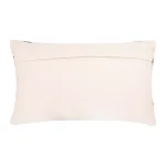 3R Studios Off-White Geometric Pattern Lumbar Throw Pillow, Blue and Brown, 26 x 16 in. thumbnail 6