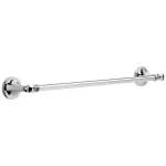 Delta Silverton 24 in. Polished Chrome Towel Bar, Modern Wall Mounted Design thumbnail 1