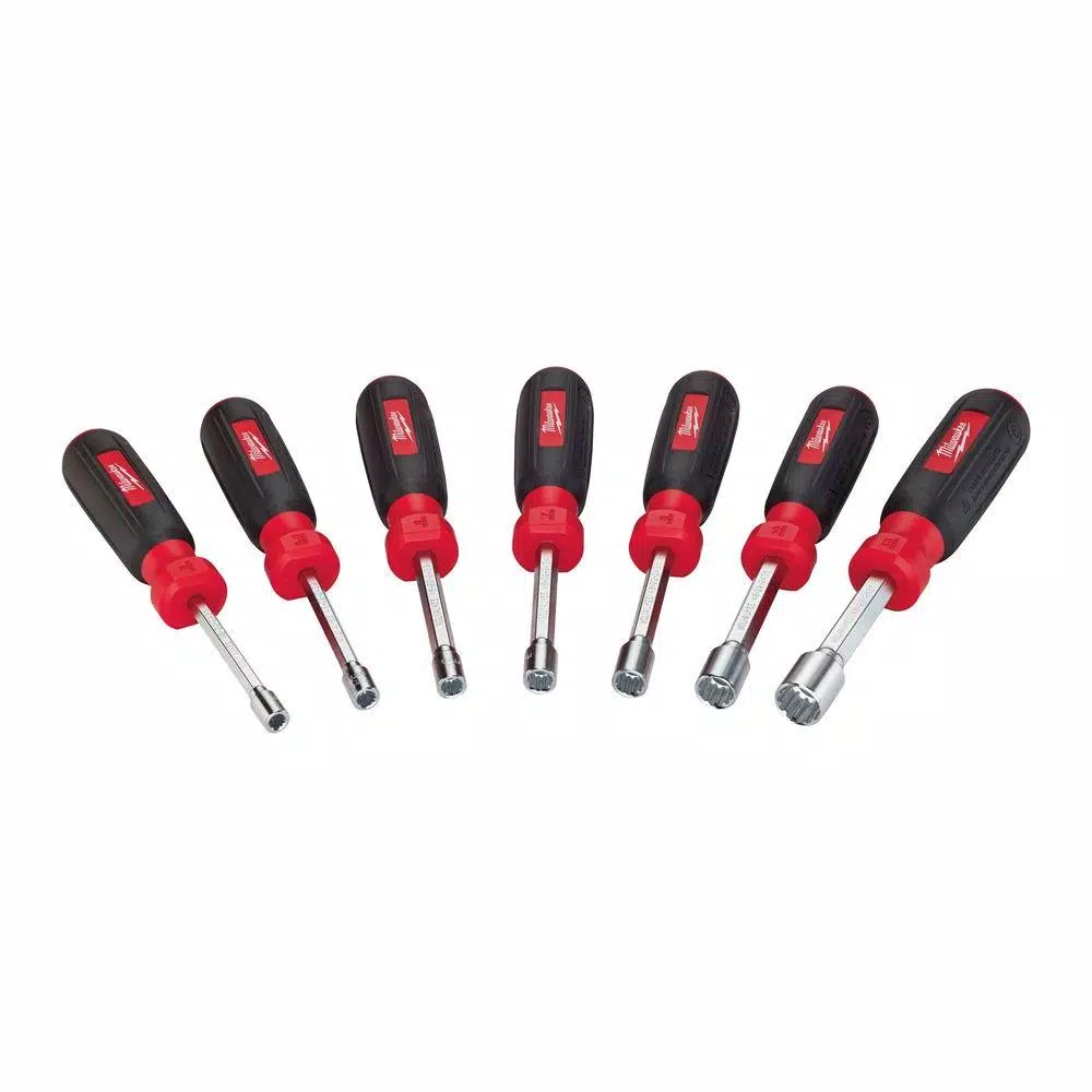 Milwaukee 7-Piece Metric Hollow Shaft Nut Driver Set