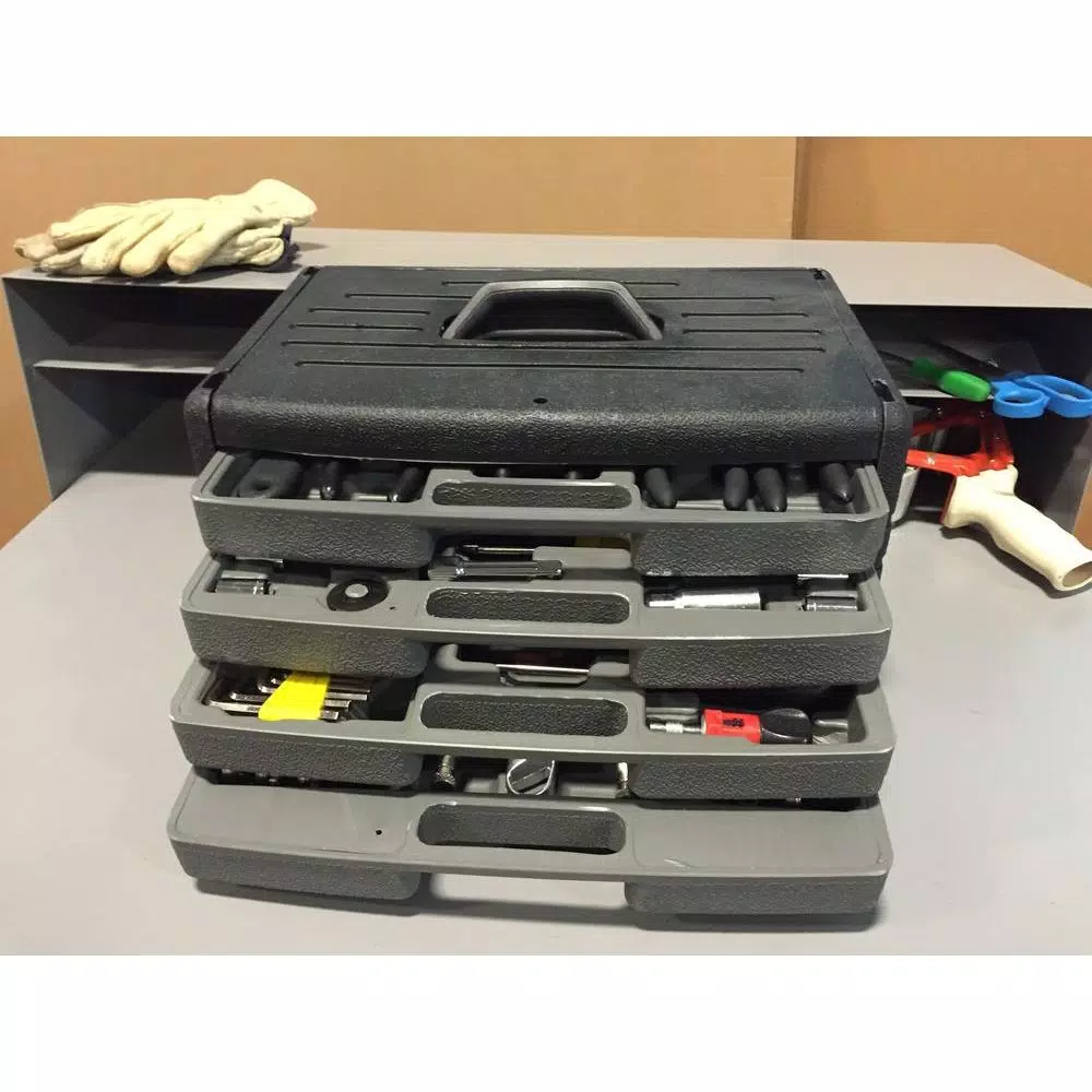 Worker The Worker 105-Piece Tool Set with 4-Drawer Portable Tool Chest
