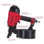 Grip-Rite RED System GRTCS250Z 15-Degree Coil Siding Nailer, 1-1/4 in. to 2-1/2 in. thumbnail 3