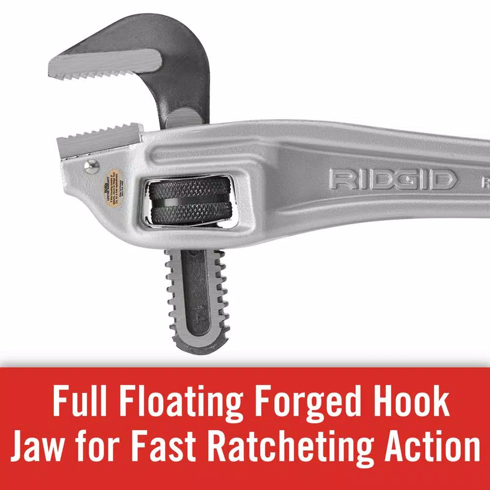 RIDGID Model 18 18 in. Aluminum Offset Pipe Wrench