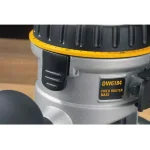 DEWALT DW618PKB 2-1/4 HP 12 Amp Corded Fixed and Plunge Base Router Combo Kit thumbnail 7