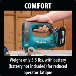 Makita 18V LXT Brushless Cordless Jig Saw, Tool-Only (XVJ02Z) thumbnail 11