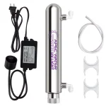 APEC Water Systems APEC Stainless Steel UV Ultra Violet Sterilizer Water Filter Cartridge Kit thumbnail 1