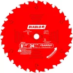 Diablo Steel Demon 8-1/4 in. x 24-Tooth Framing Saw Blade thumbnail 1