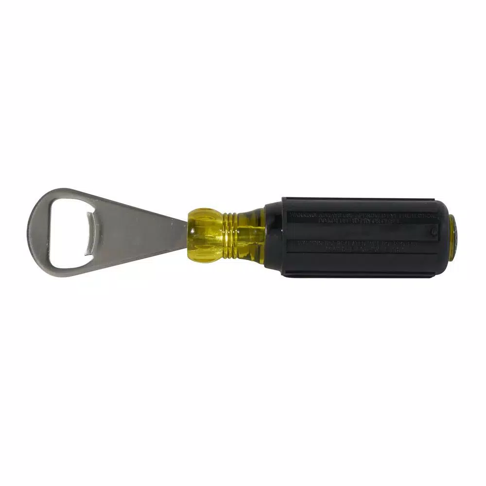 Klein Tools Stainless-Steel Beverage Tool with Cushion-Grip Handle