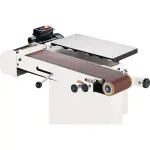 Shop Fox 1-1/2 HP 6 in. x 80 in. Edge Belt Sander with Cast-Iron Tables and Stand thumbnail 2