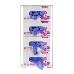 Alpine Industries Quad Capacity Wire Wall Mount Glove Box Dispenser, White thumbnail 3