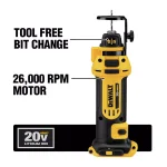 DEWALT 20V MAX XR Brushless Cordless Drywall Screw Gun with Cut-Out Tool Kit thumbnail 4
