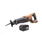 RIDGID 18V OCTANE Brushless Cordless Reciprocating Saw with 9 Ah Bluetooth Battery thumbnail 1