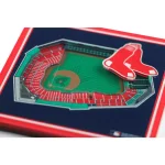 YouTheFan MLB Boston Red Sox StadiumViews 3D Acrylic Coasters, 2-Pack thumbnail 3