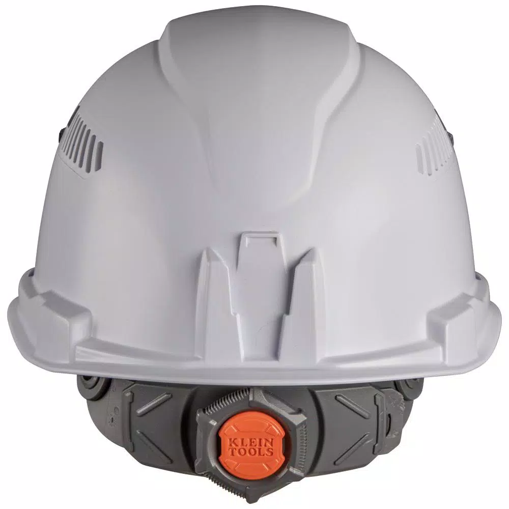 Klein Tools Vented Cap Style Hard Hat, White, Class C, Type 1