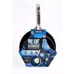Blue Diamond 2-Piece Aluminum Ceramic Nonstick Frying Pan Set, Blue thumbnail 4