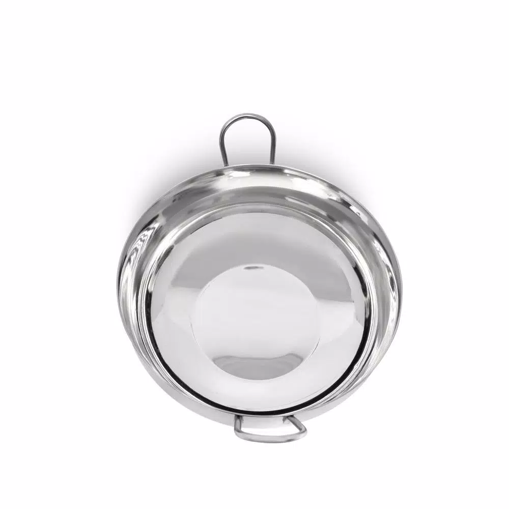 Unbranded 3.25 Qt. Stainless Steel Balti Pan with Dual Handles