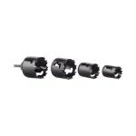 RYOBI 5-Piece Carbon Hole Saw Set for Wood Drilling thumbnail 3