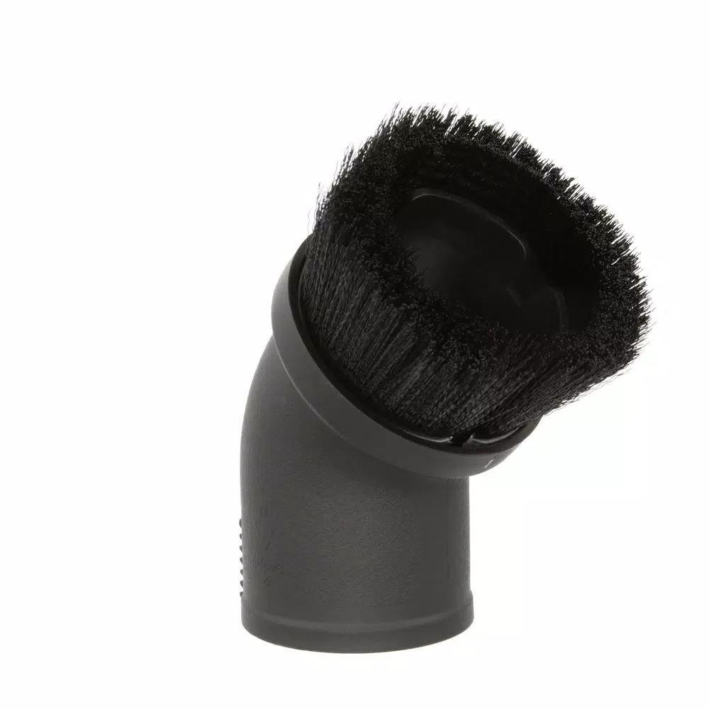 RIDGID 2-1/2 in. Locking Round Dusting Brush for Wet/Dry Vacuums