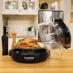 NuWave Oven Pro 1500W Black Countertop Oven with Triple Combo Cooking Power thumbnail 4
