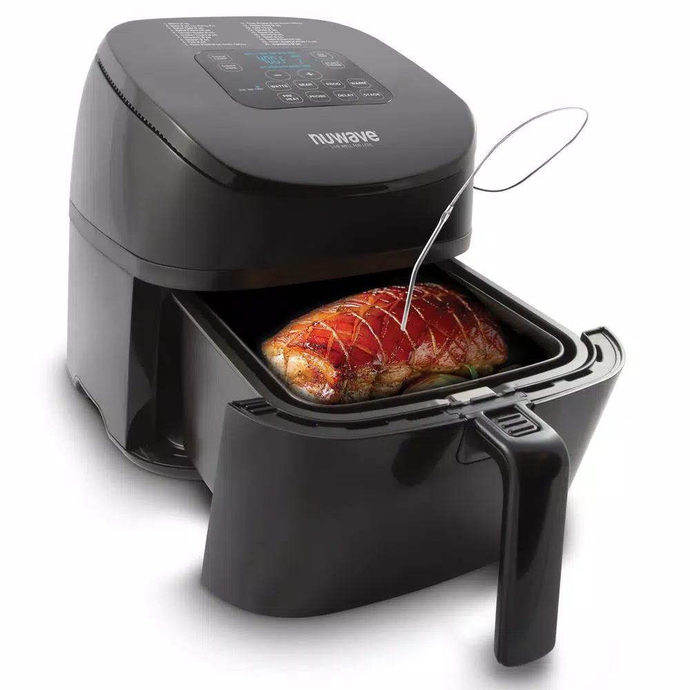 NuWave Brio Digital Air Fryer, 4.5 Qt., 1500W, Black