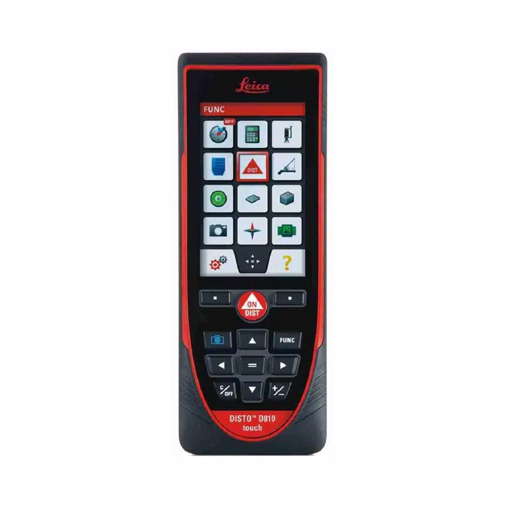 Leica Disto D810 Touch Laser Distance Meter with Tripod and Adapter