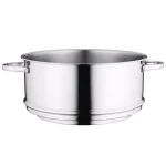 BergHOFF Essentials Comfort 10" Stainless Steel Steamer Pan Insert, 18/10 Surgical Grade thumbnail 1